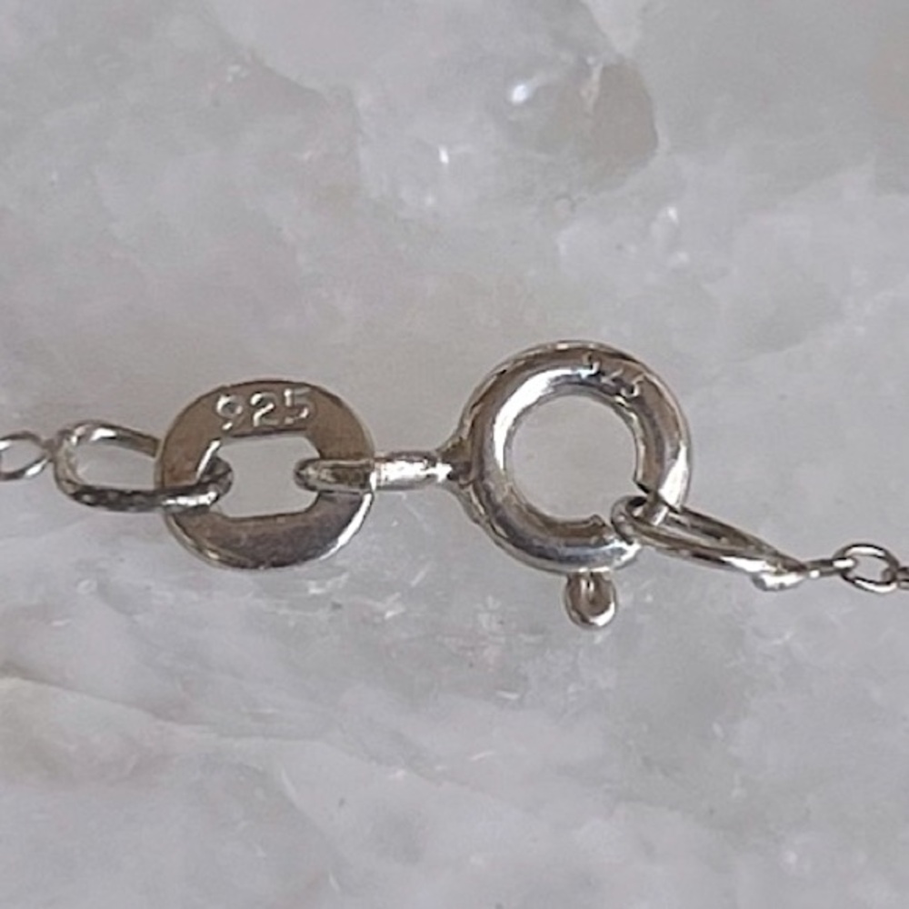 Niassa Ruby White Zircon Sterling Silver Halo Pendant Necklace - Picture 13 of 14